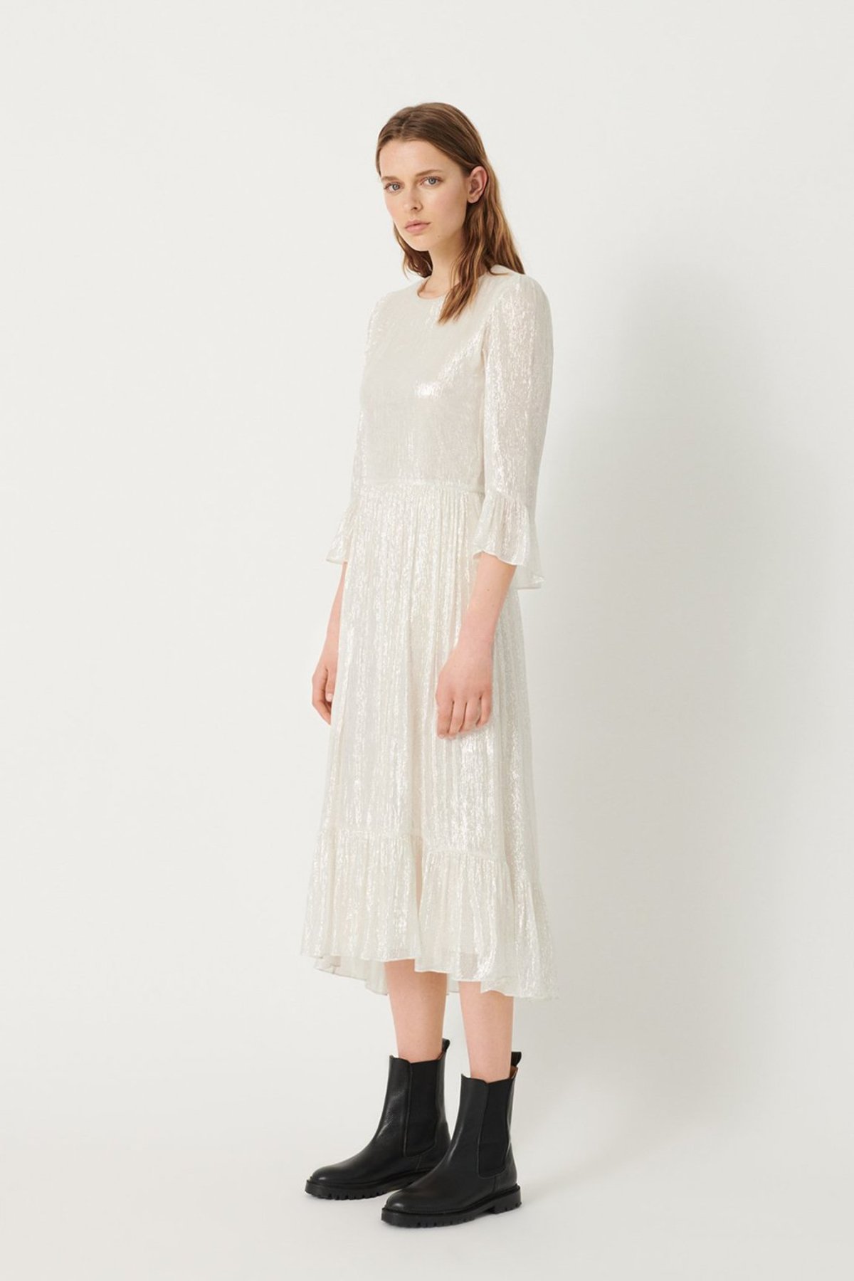 Masscob CAMILLE DRESS - SILVER - Image 2 of 6