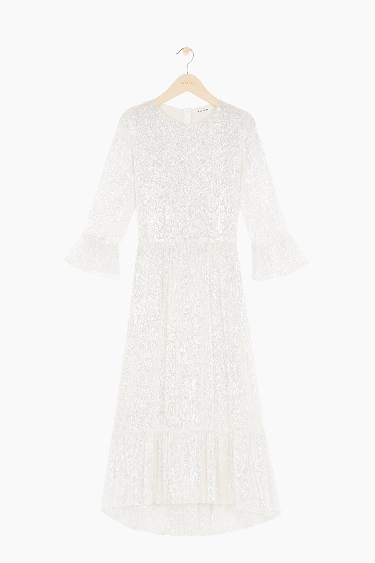 Masscob CAMILLE DRESS - SILVER - Image 4 of 6