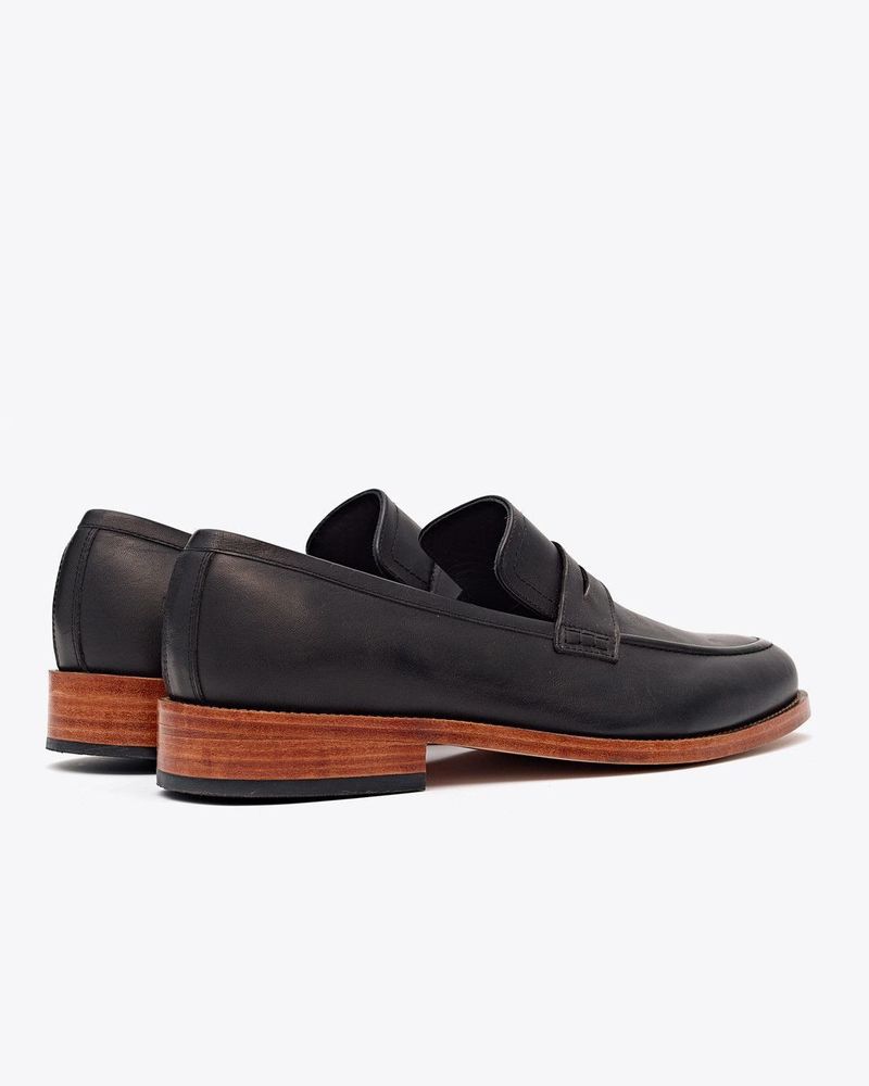 Chamberlain Penny Loafer Black | Garmentory display picture 2