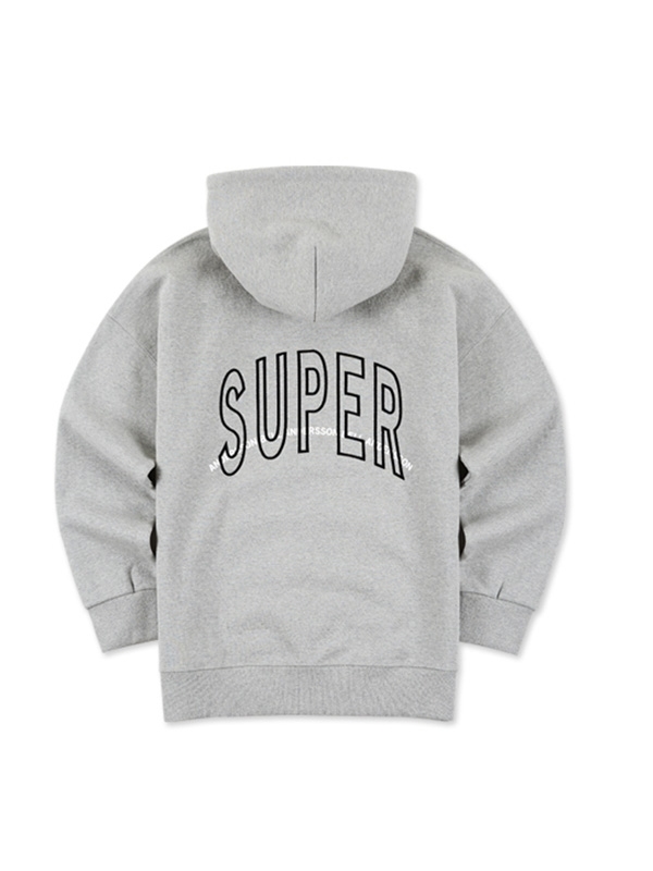 ANDERSSON BELL|^|[UNISEX] ARCH SLOGAN A PATCH HOODIE Atb174u