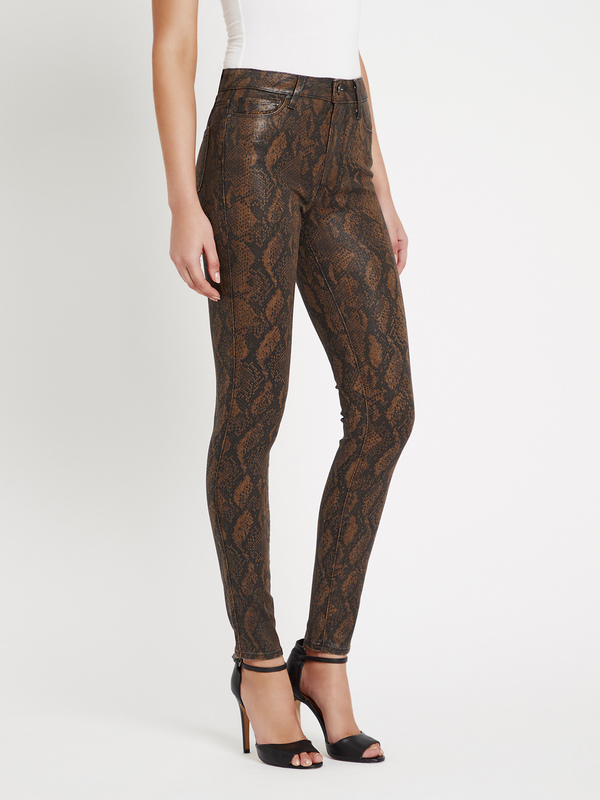 Paige Hoxton Ultra Skinny Jean - Brown Snake Paige Hoxton Ultra Skinny Jean - Brown Snake