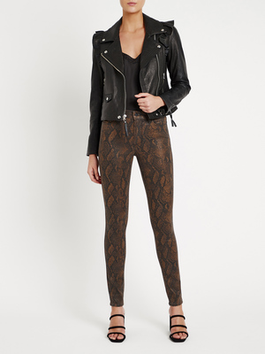 Paige Hoxton Ultra Skinny Jean - Brown Snake Paige Hoxton Ultra Skinny Jean - Brown Snake