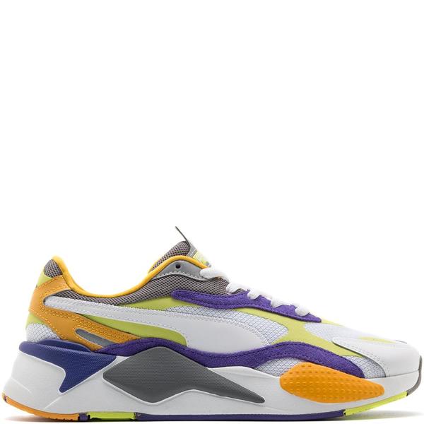 Puma RS-X3 Level Up Sneaker - White/Limepunch Puma RS-X3 Level Up Sneaker - White/Limepunch