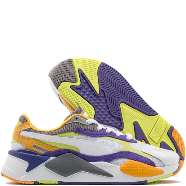 Puma RS-X3 Level Up Sneaker - White/Limepunch Puma RS-X3 Level Up Sneaker - White/Limepunch