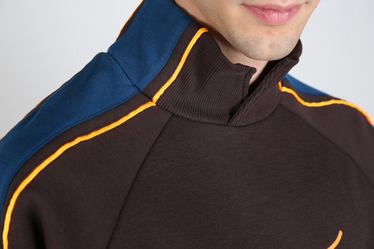 Puma x Ader Error Turtleneck Sweatshirt - Brown | Garmentory