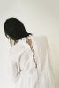 Karu Poet Blouse - White - Thumbnail 3