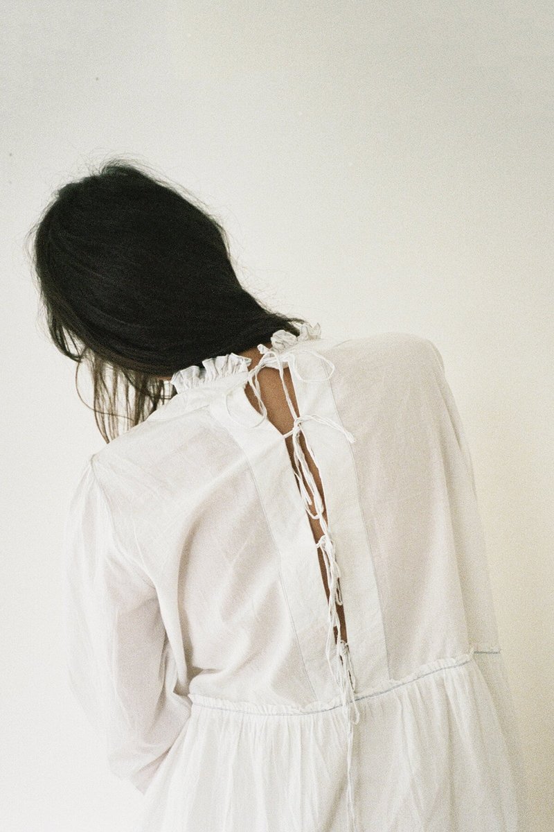 Karu Poet Blouse - White