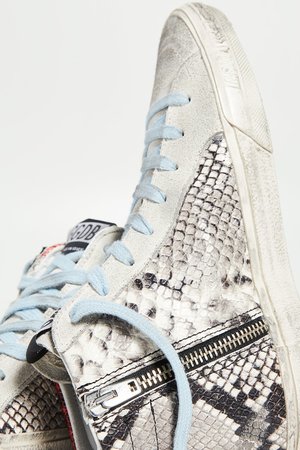 GOLDEN GOOSE DELUXE BRAND SLIDE SNEAKERS - Snakeskin GOLDEN GOOSE DELUXE BRAND SLIDE SNEAKERS - Snakeskin
