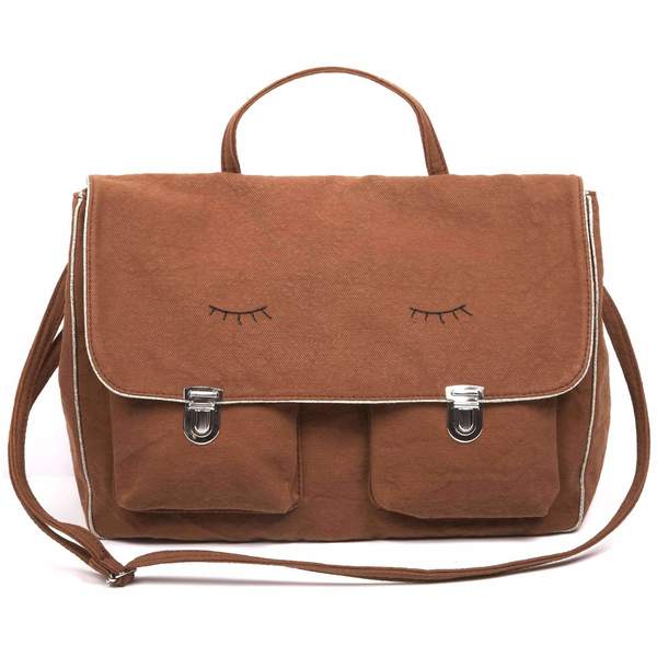 KIDS Émile et Ida Ecolier Schoolbag - caramel KIDS Émile et Ida Ecolier Schoolbag - caramel