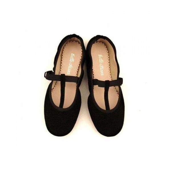 kids Belle Chiara Isadora Mary Jane - Black Suede kids Belle Chiara Isadora Mary Jane - Black Suede