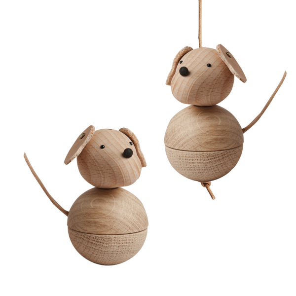 Kids OYOY Leika Dog Wooden Toy Kids OYOY Leika Dog Wooden Toy