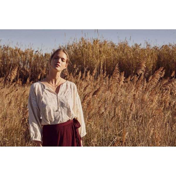 Louise Misha Ljubiaka Blouse - cream Louise Misha Ljubiaka Blouse - cream
