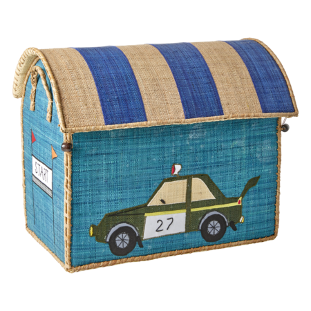 race car toy chest