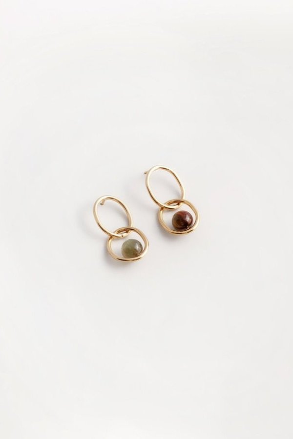 Wolf Circus Michelle Earrings - Gold Wolf Circus Michelle Earrings - Gold