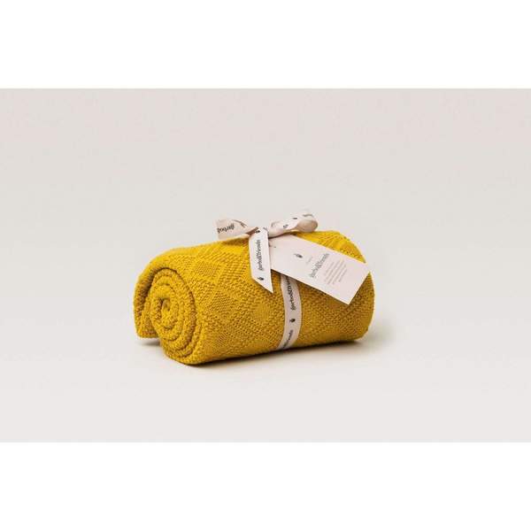 KIDS Garbo & Friends Ollie Blanket - Mustard KIDS Garbo & Friends Ollie Blanket - Mustard