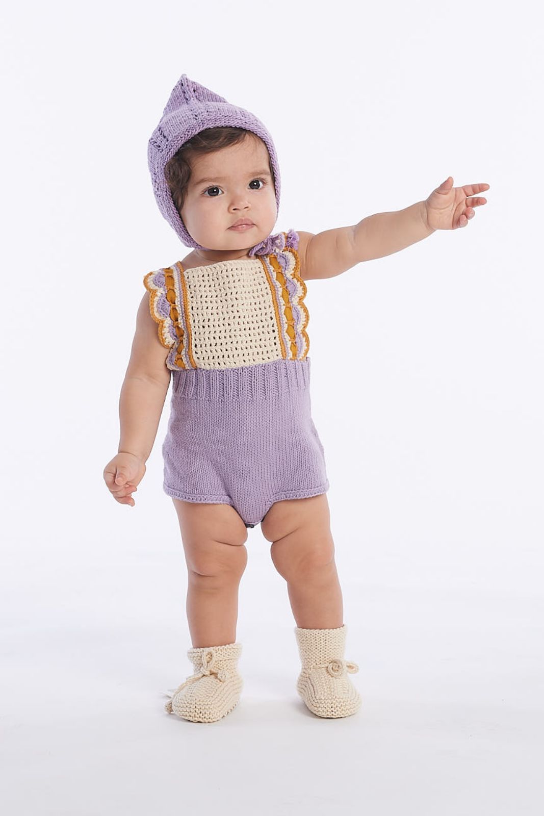 Misha and Puff ロンパース 18-24 misha and puff ニットロンパース 18m-24m