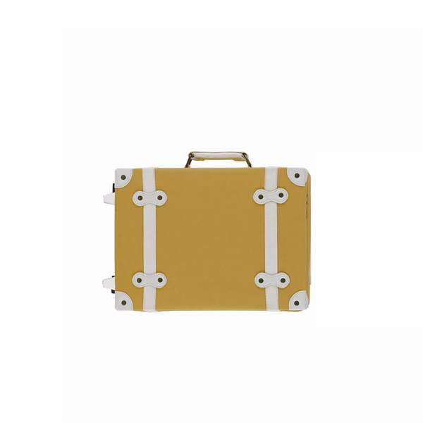 Kids Olli Ella See-Ya Suitcase - Mustard Kids Olli Ella See-Ya Suitcase - Mustard