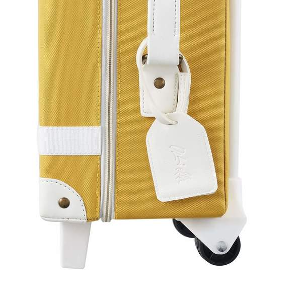 Kids Olli Ella See-Ya Suitcase - Mustard Kids Olli Ella See-Ya Suitcase - Mustard