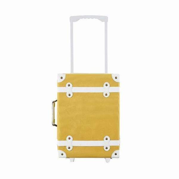 Kids Olli Ella See-Ya Suitcase - Mustard Kids Olli Ella See-Ya Suitcase - Mustard