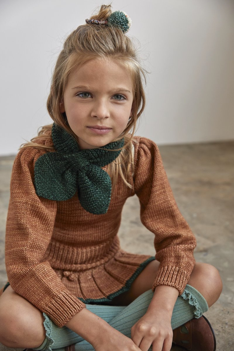 Misha u0026 Puff Sledding Scarf Dusk blue Sledding Scarf in Laurel