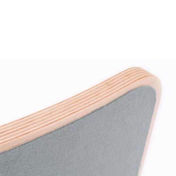 KIDS Wobbel Board Wobbel Waldorf Balance Board - Natural/Mouse Grey KIDS Wobbel Board Wobbel Waldorf Balance Board - Natural/Mouse Grey