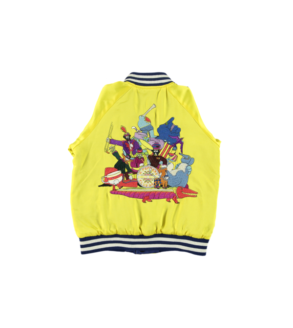 Yellow Submarine The Beatles Denim Jacket The Beatles Unisex