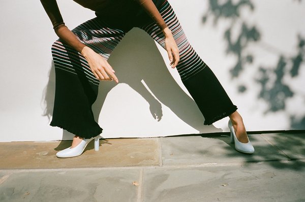 Julia Heuer Willow Pant - Black/Stripes