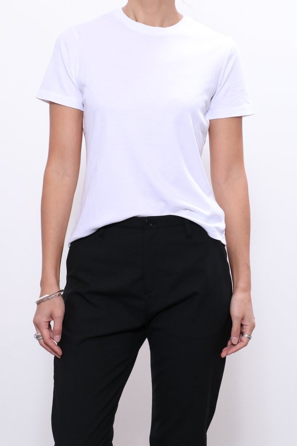 John Elliott High Twist Cotton Tee - White John Elliott High Twist Cotton Tee - White