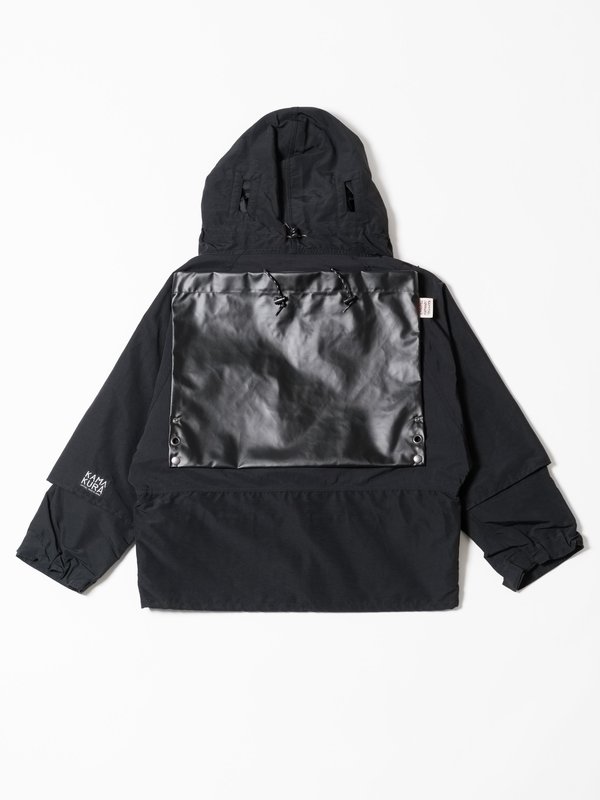 KAPITAL 60/40クロス KAMAKURAアノラックブルゾン ブラック KAPITAL 60/40クロス KAMAKURAアノラックブルゾン ブラック