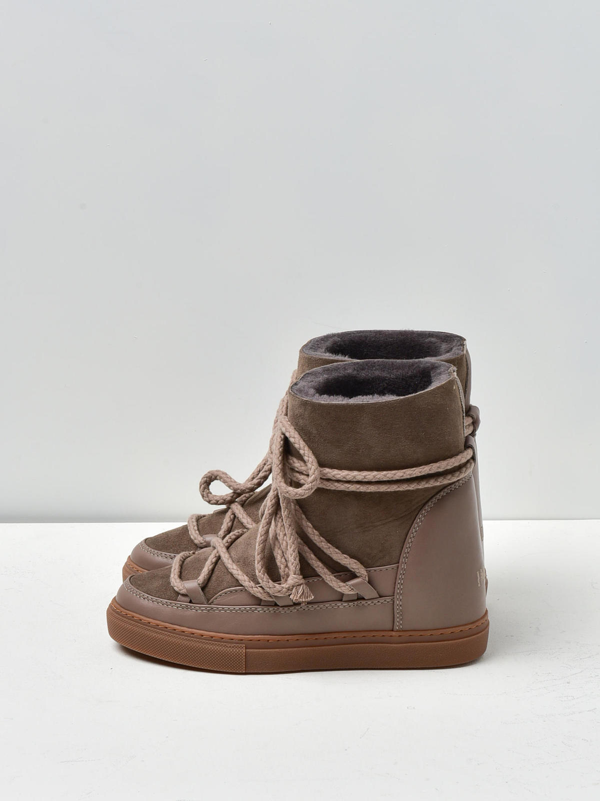 Winter Boots Inuikii Classic Taupe Inuikii Classic Wedge Sneaker