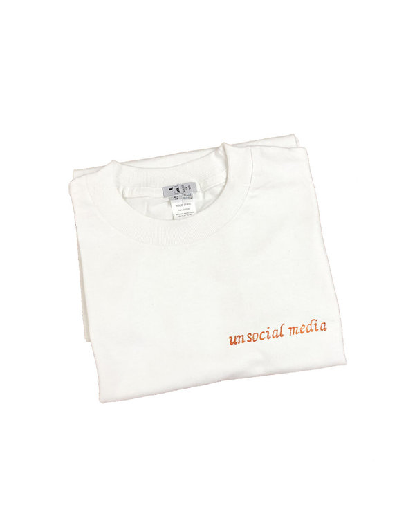 House of 950 embroidery tee shirt unsocial media House of 950 embroidery tee shirt unsocial media