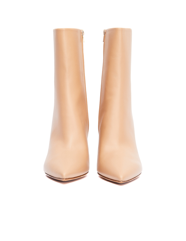 Maison Margiela Leather Ankle Boots - Beige Maison Margiela Leather Ankle Boots - Beige