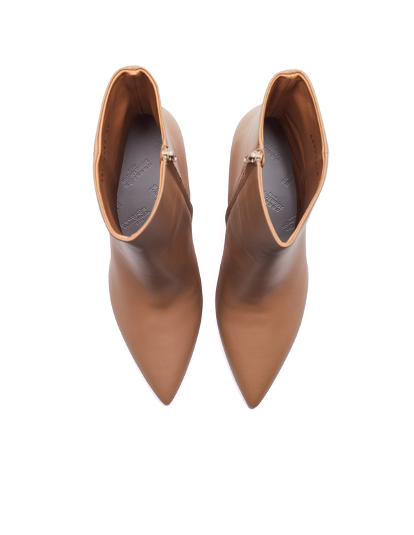 Maison Margiela Leather Ankle Boots - Beige Maison Margiela Leather Ankle Boots - Beige