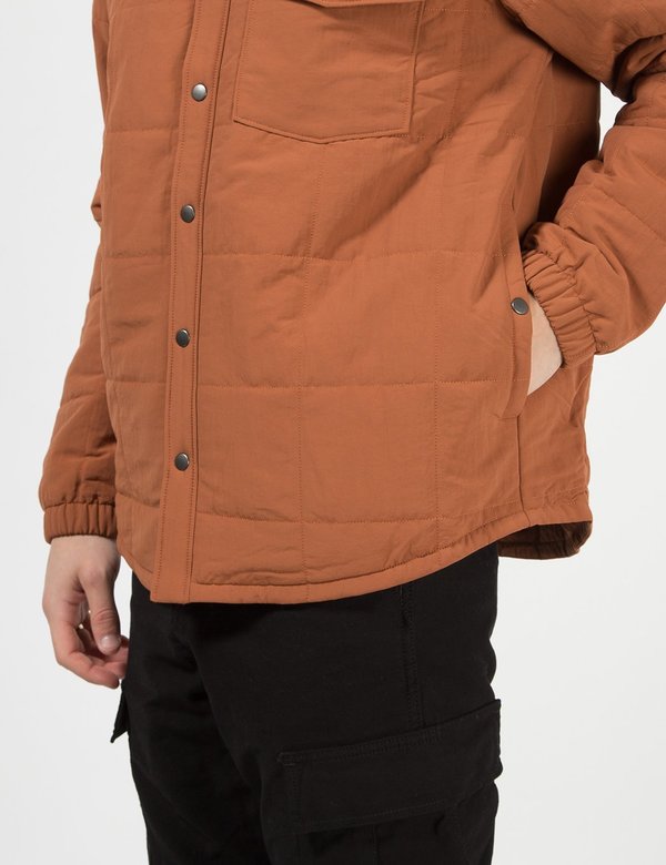 Patagonia Isthmus Quilted Shirt Jacket - Sisu Brown | Garmentory