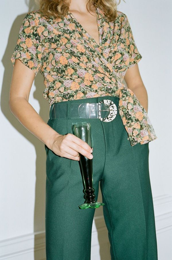 Wray Ethan Trouser - dark green Wray Ethan Trouser - dark green