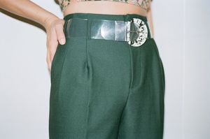 Wray Ethan Trouser - dark green Wray Ethan Trouser - dark green