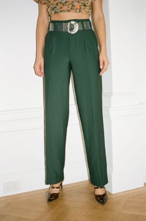 Wray Ethan Trouser - dark green Wray Ethan Trouser - dark green