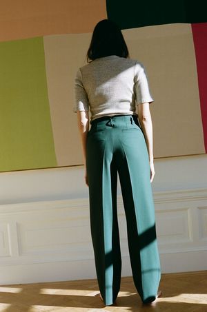 Wray Ethan Trouser - dark green Wray Ethan Trouser - dark green