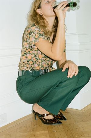Wray Ethan Trouser - dark green Wray Ethan Trouser - dark green