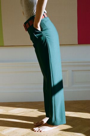 Wray Ethan Trouser - dark green Wray Ethan Trouser - dark green