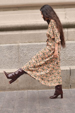 Wray Market Dress - Peony Floral Wray Market Dress - Peony Floral