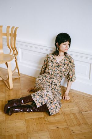 Wray Market Dress - Peony Floral Wray Market Dress - Peony Floral