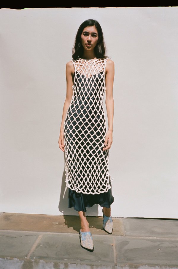 Pari Desai Midnight Sandoval Slip Dress - Midnight Navy Pari Desai Midnight Sandoval Slip Dress - Midnight Navy