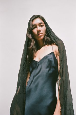 Pari Desai Midnight Sandoval Slip Dress - Midnight Navy Pari Desai Midnight Sandoval Slip Dress - Midnight Navy