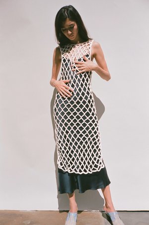 Pari Desai Midnight Sandoval Slip Dress - Midnight Navy Pari Desai Midnight Sandoval Slip Dress - Midnight Navy