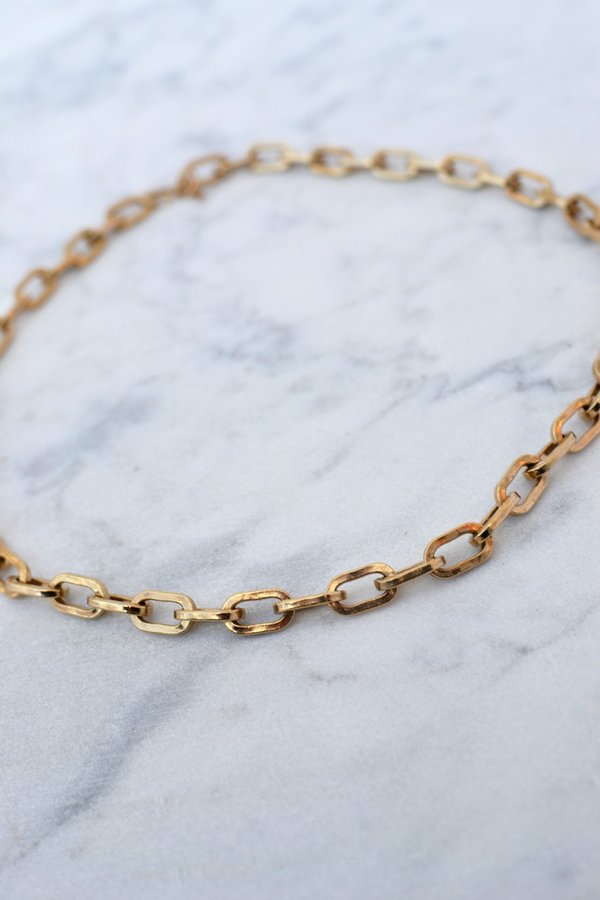 Phyllis + Rosie Large Link Necklace - 14k Gold Vermeil Phyllis + Rosie Large Link Necklace - 14k Gold Vermeil