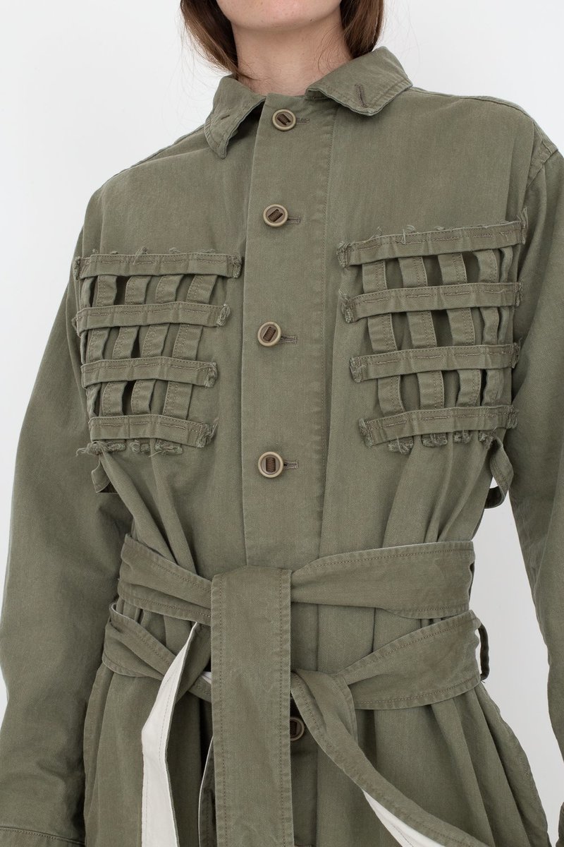 Bernhard Willhelm Jacket - Green | Garmentory