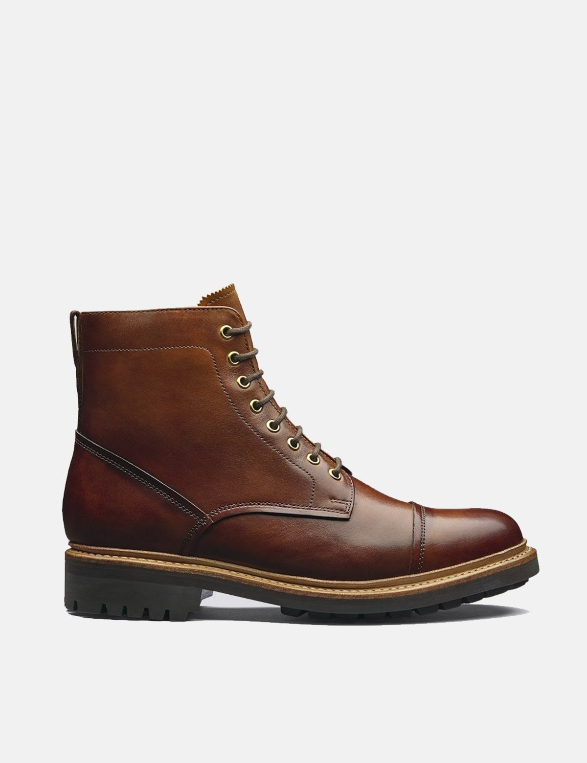 Grenson Joseph Leather Boots Tan