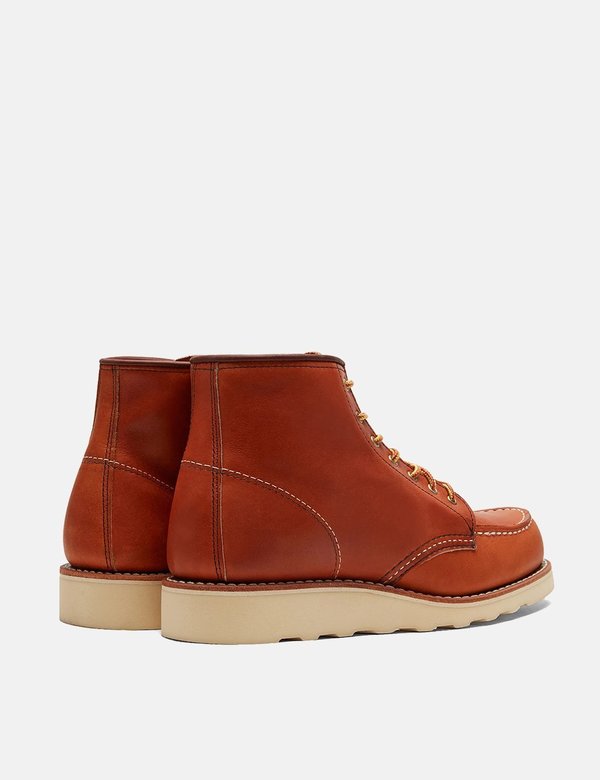 Red Wing Shoes Heritage Work 6" Moc Toe Boots - Tan Oro Legacy Red Wing Shoes Heritage Work 6" Moc Toe Boots - Tan Oro Legacy