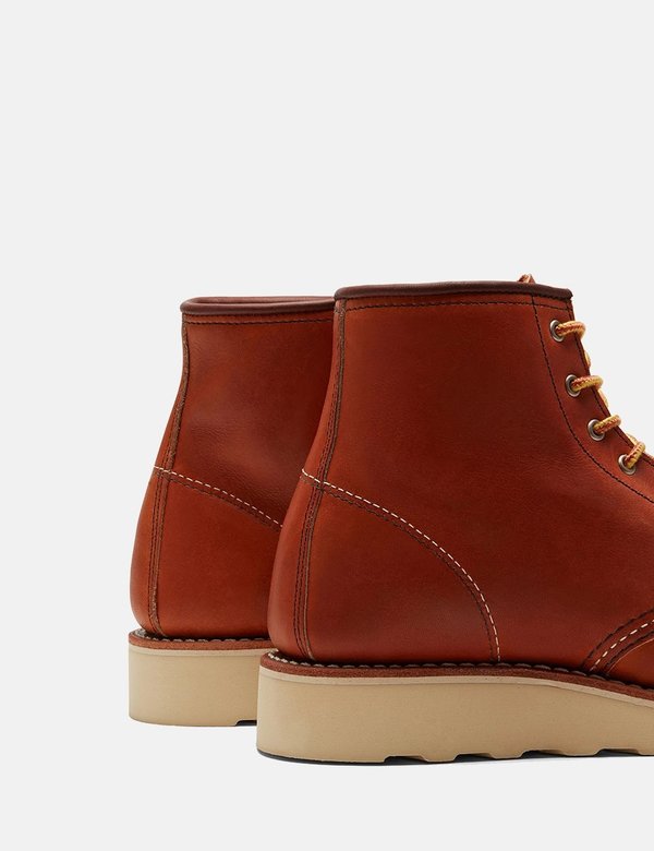 Red Wing Shoes Heritage Work 6" Moc Toe Boots - Tan Oro Legacy Red Wing Shoes Heritage Work 6" Moc Toe Boots - Tan Oro Legacy